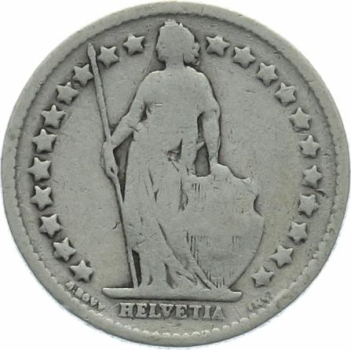 1/2 Franken 1903 B